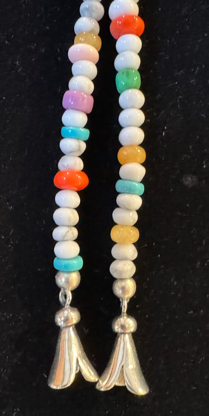 Turquoise Stamp Multi Color Bolo