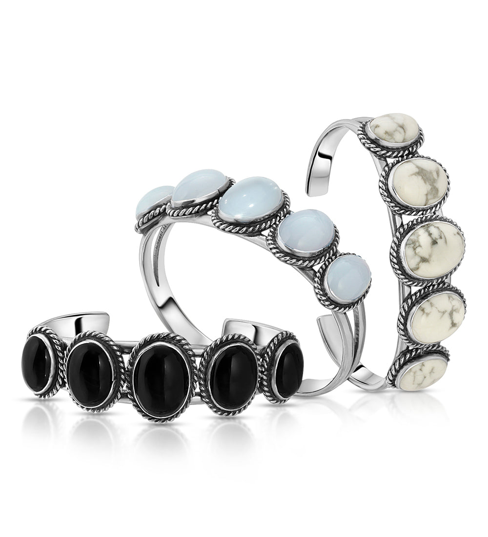 HOWLITE BOW CUFF