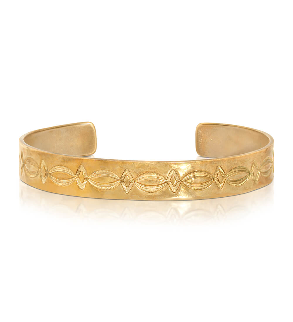 BRONZE TRIANGLE SURFER CUFF