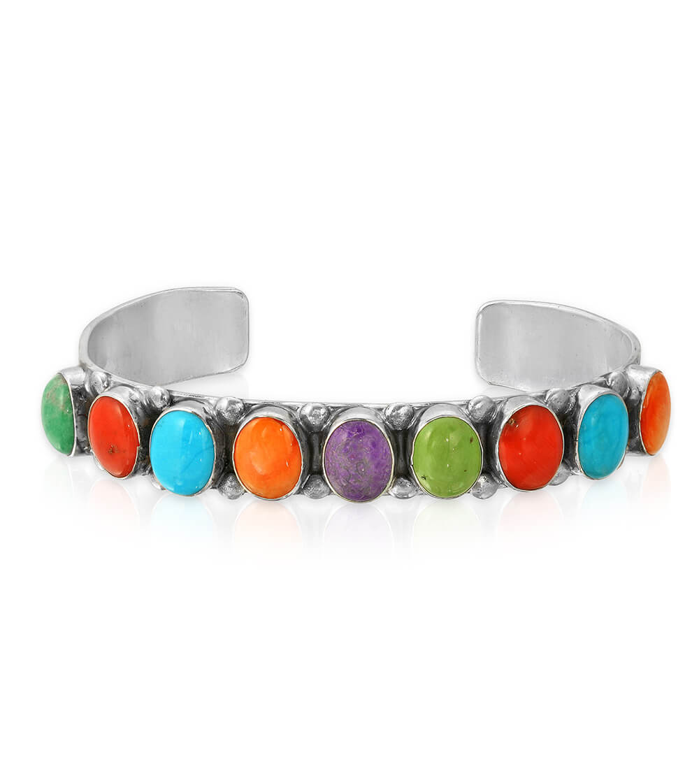 LARGE MULTICOLOR ROW CUFF