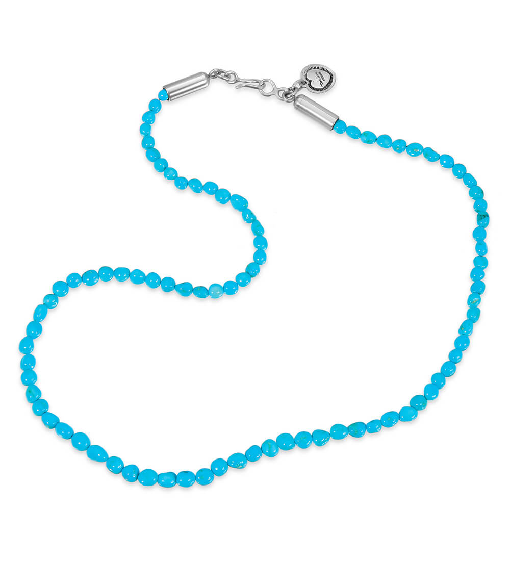 TURQUOISE BEAD NECKLACE