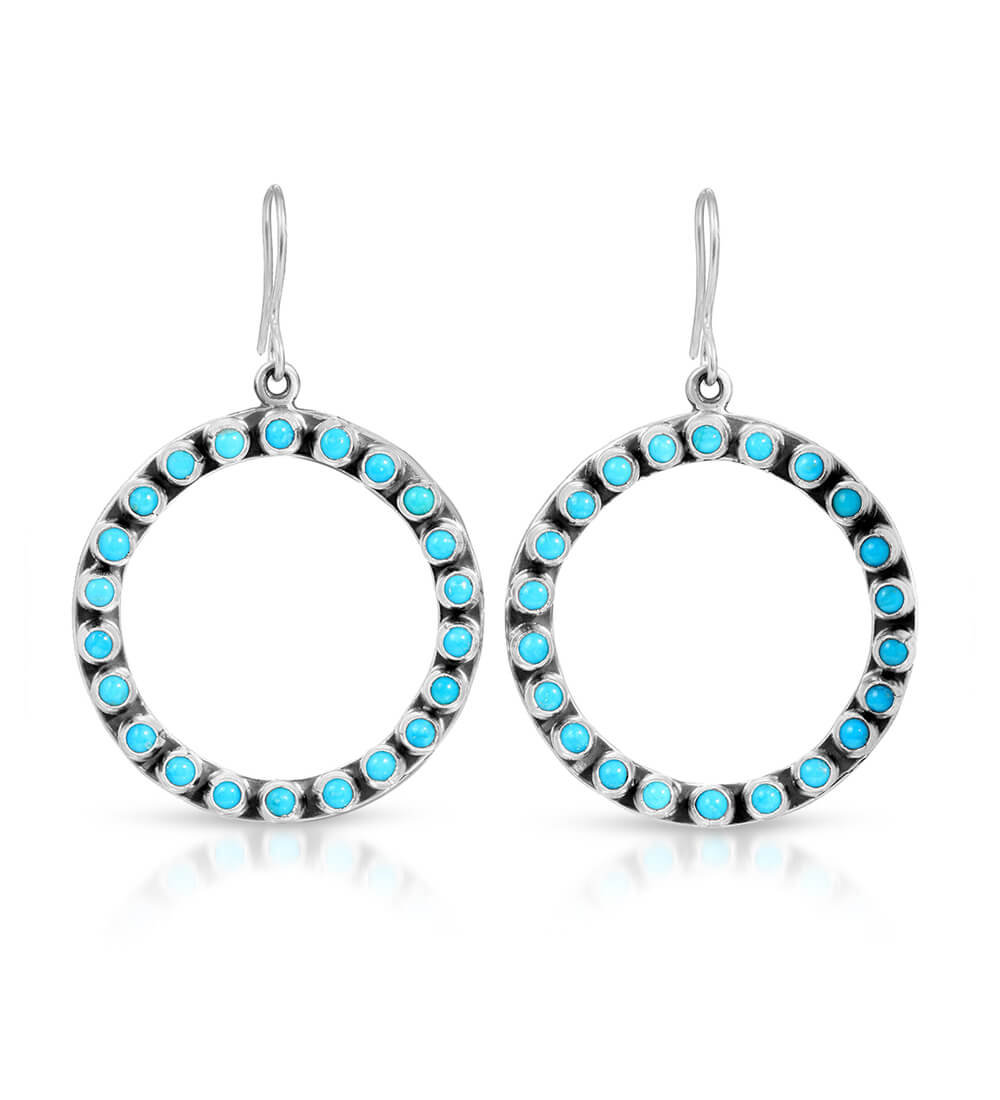 LARGE HALO EARRINGS