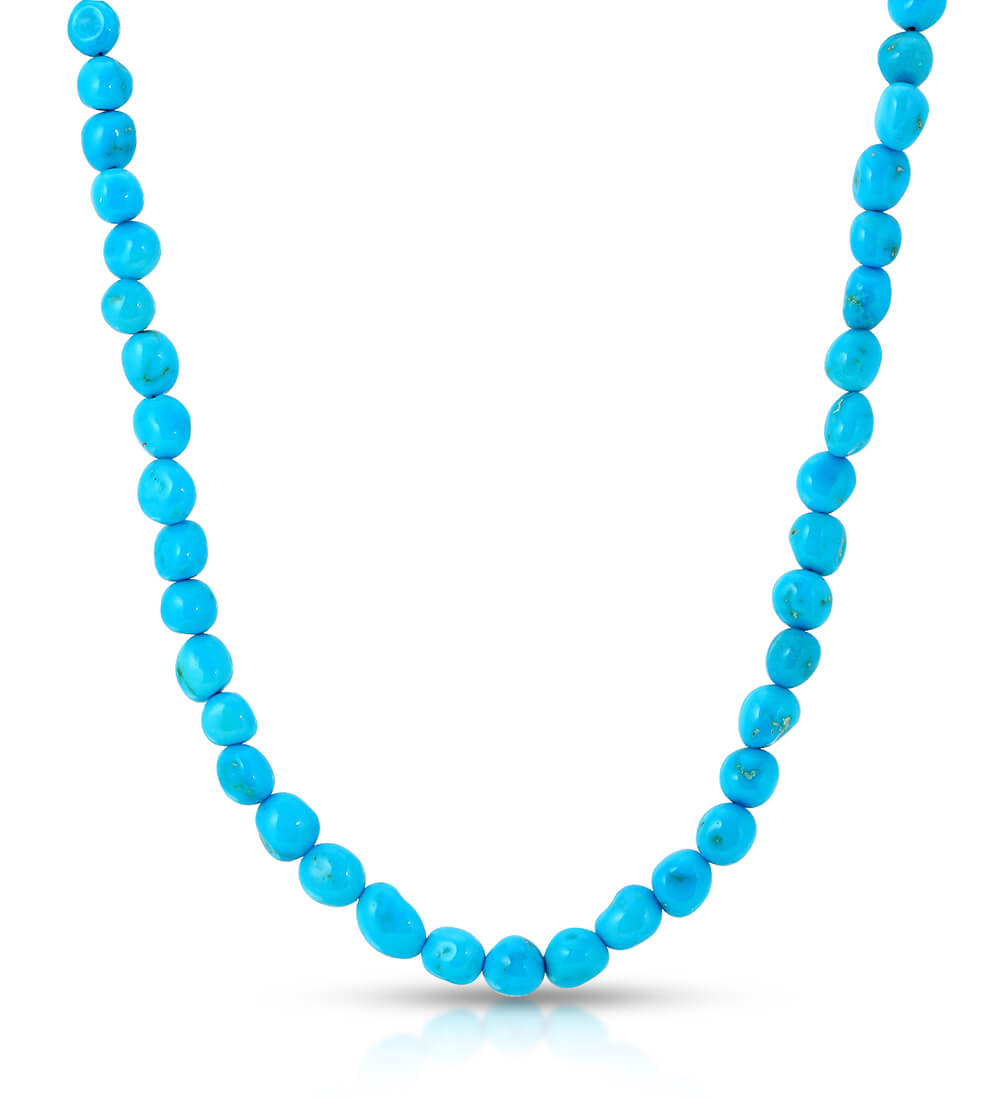 TURQUOISE BEAD NECKLACE