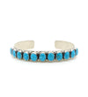 SMALL TURQUOISE ROW CUFF
