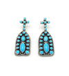 TURQUOISE MISSION EARRINGS