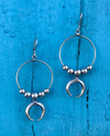 Naja hoop earrings