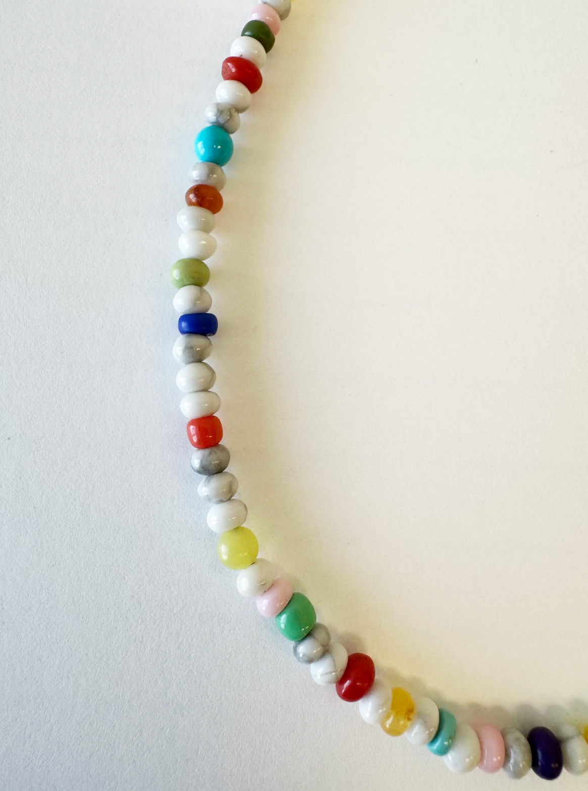 Multi-color Howlite Necklace
