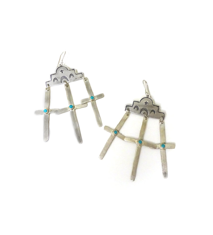 CHIMAYO CROSS EARRINGS