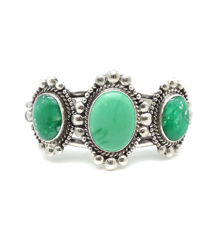 3 STONE VARISCITE CUFF