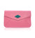TURQUOISE ANNALEE PINK CLUTCH