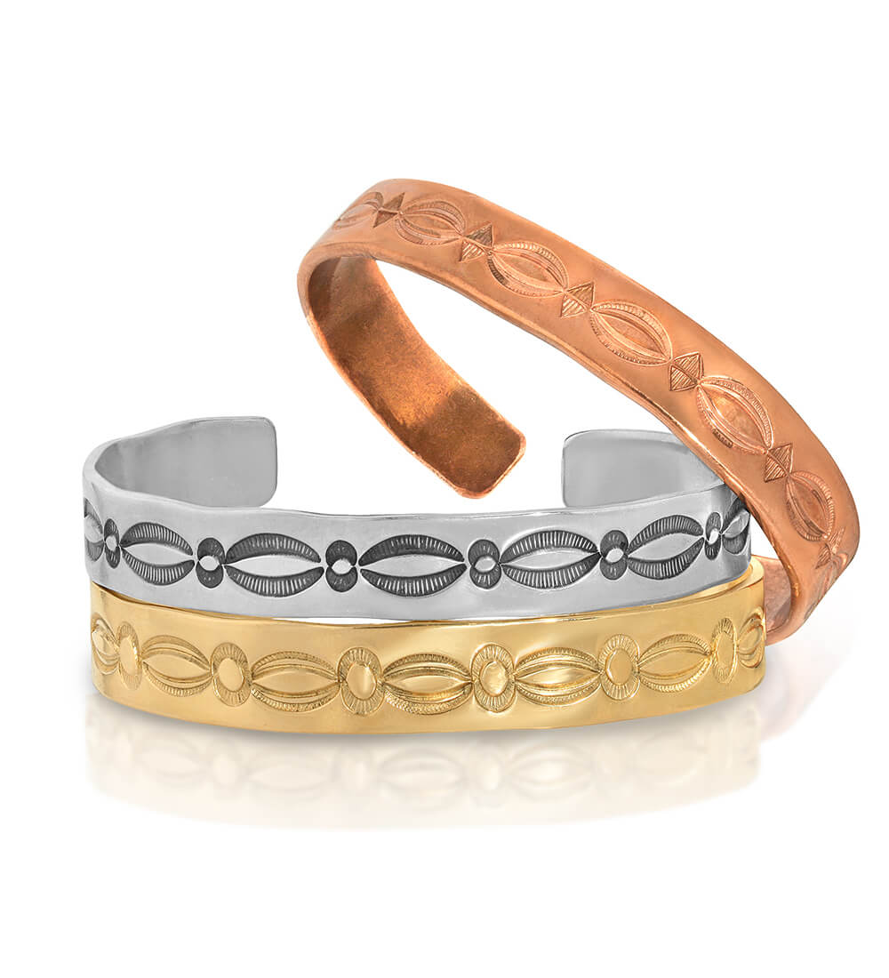 JEWLER'S BRONZE SURFER CUFF