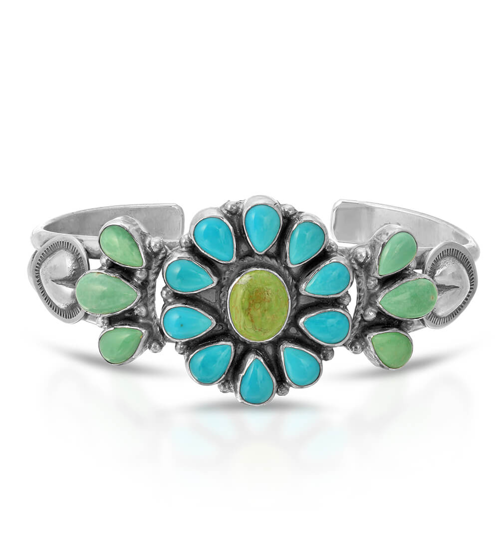 GASPEITE MULTI DAISY BIRD CUFF