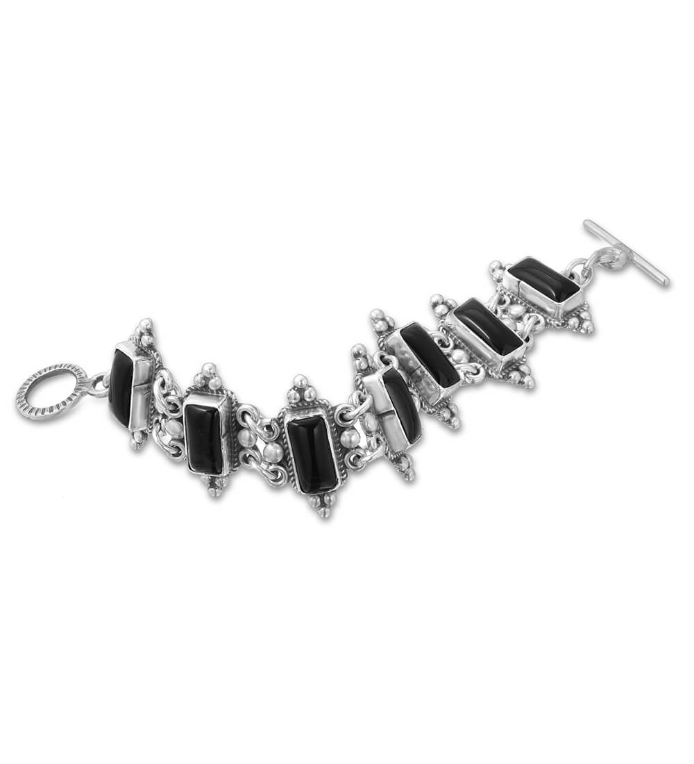 ONYX MAGIC LINK BRACELET