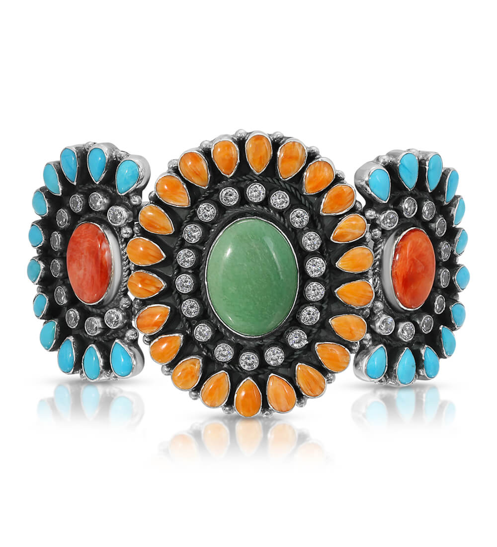 VARISCITE MULTI DAISY CUFF