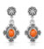CORAL SMALL CHARM EARRINGS