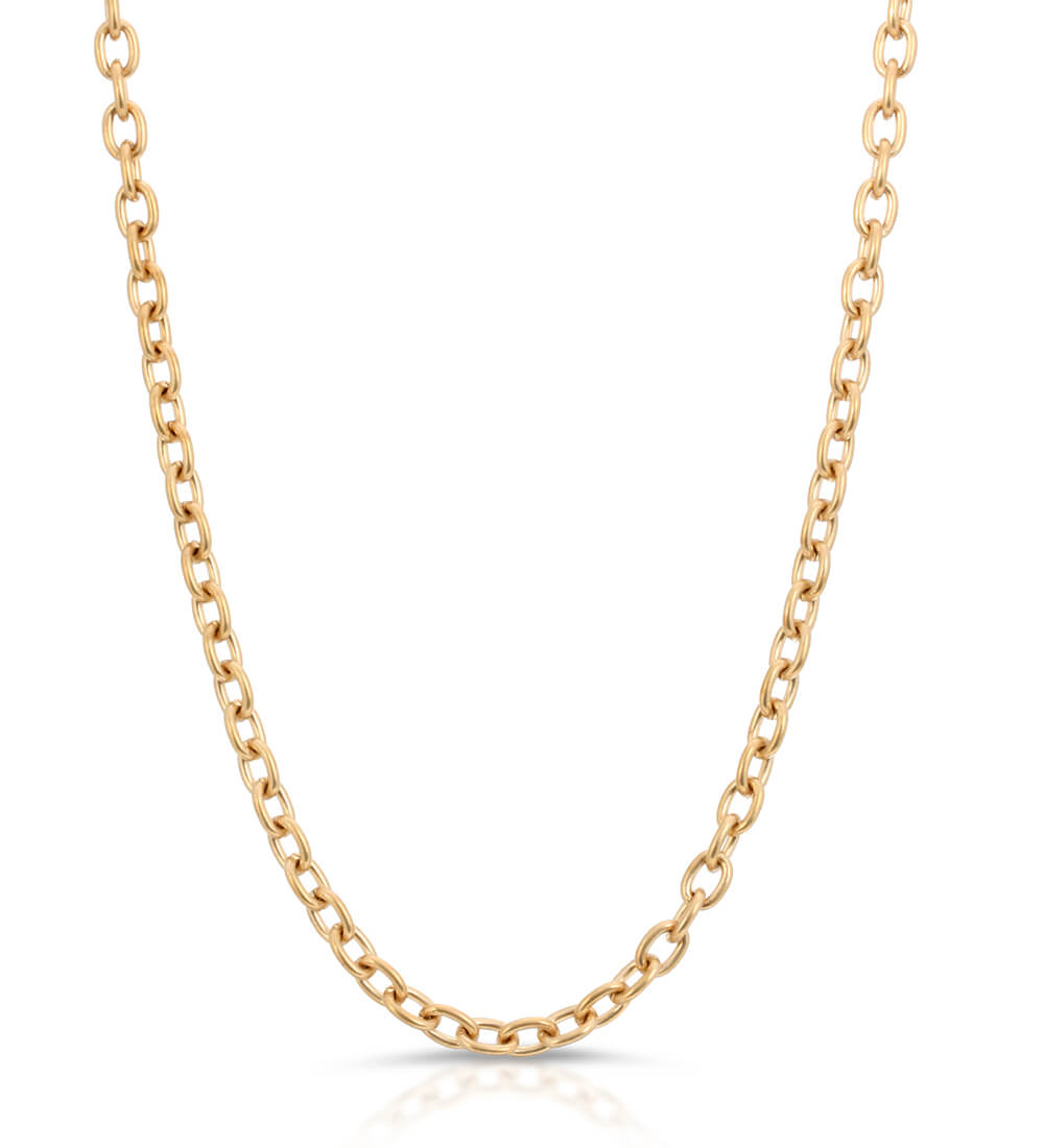 BRONZE OVAL LINK CHAIN 1