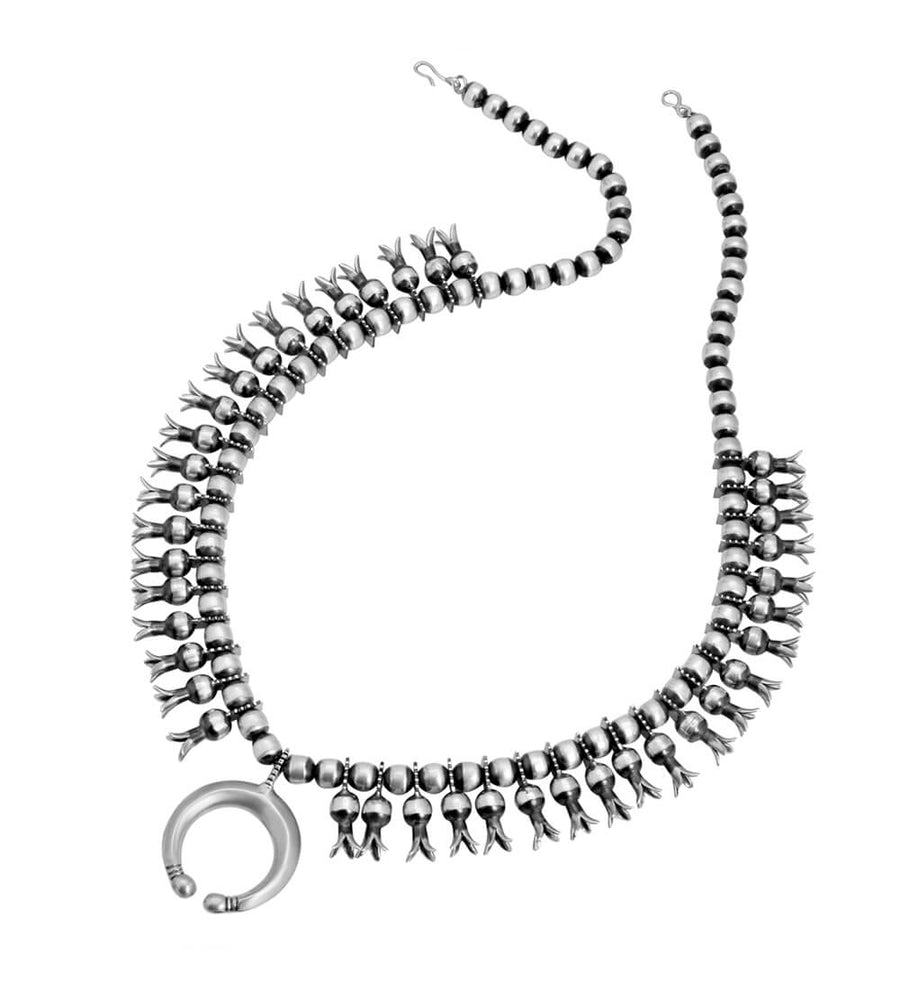 Moon Dancer Squash Blossom Necklace - call for availability