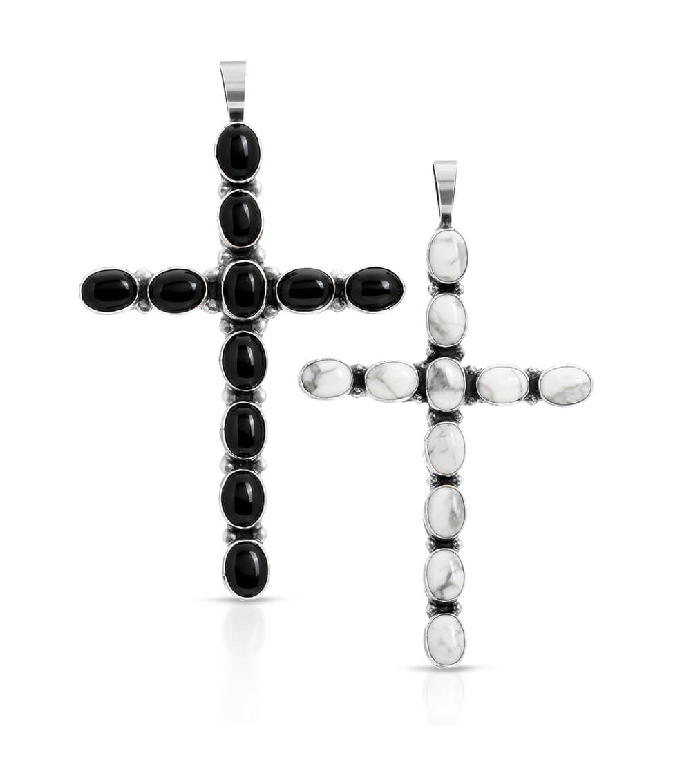 LARGE CROSS PENDANT