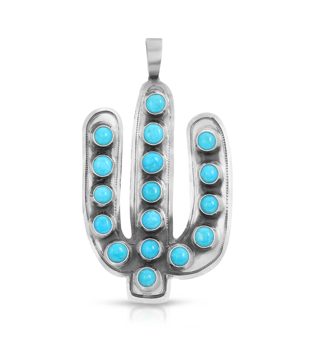 LARGE CACTUS  PENDANT