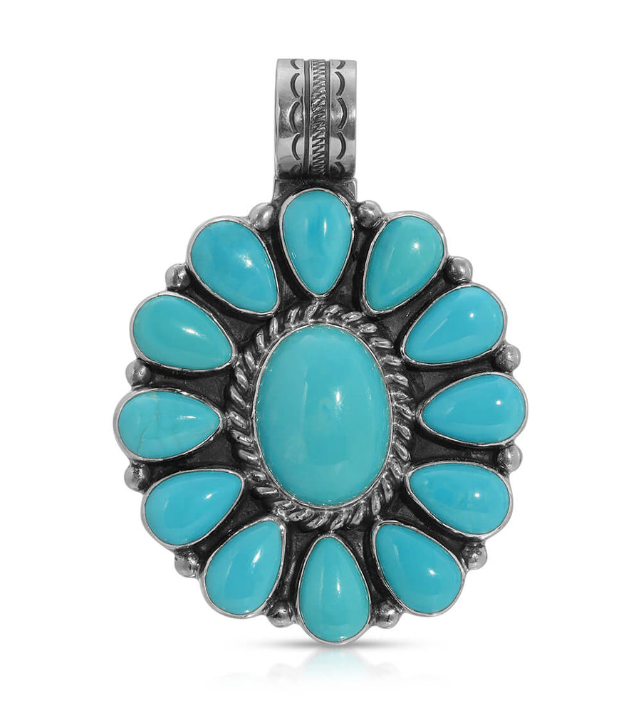 TURQUOISE MEDIUM SPIRIT PENDANT