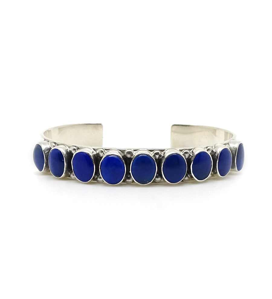 Lapis Row Cuff