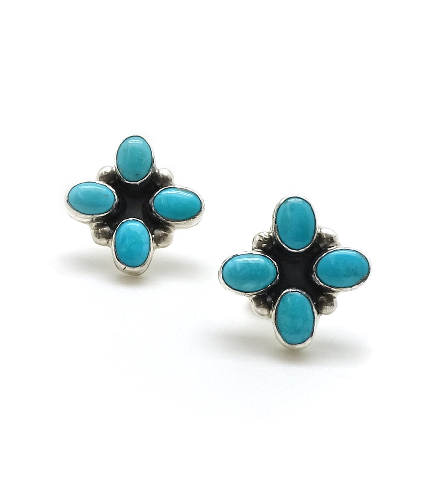 Shooting Star Turquoise Studs